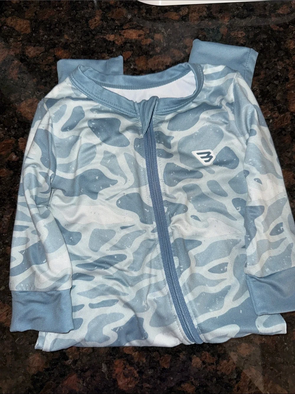 Burlebo Baby Full-Zip Pajamas